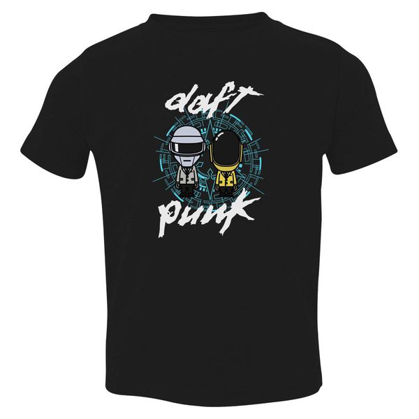Daft Punk Toddler T-Shirt Black / 3T