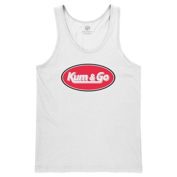 Kum And Go Gas Station Men's Tank Top White / S