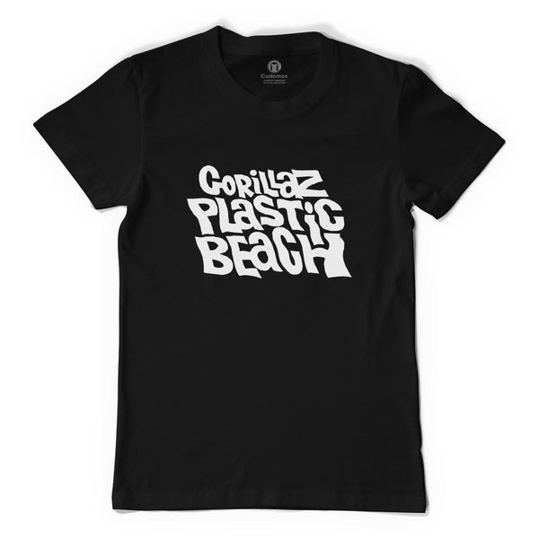 Gorillaz Plastic Beach Men's T-Shirt Black / S