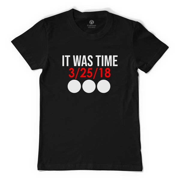 Swedish House Mafia It Was Time 2/25/18 Men's T-Shirt Black / S