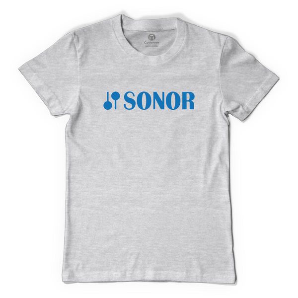Sonor Drums Men&#39;s T-Shirt Gray / S