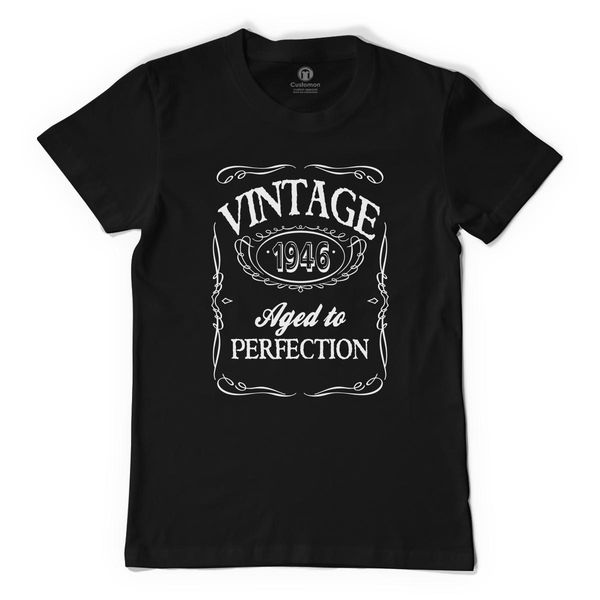 Vintage 1946 Men's T-Shirt Black / S