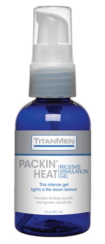 Titanmen Packin Heat Prostate Stimulation  Gel 2 Oz - Bulk