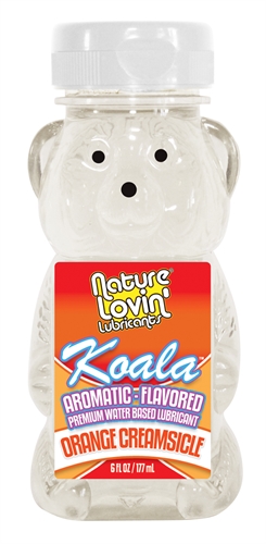 Koala Orange Creamsicle Flavored Lubricant - 6 Oz.