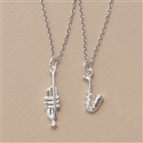 Silver Instrument Necklace