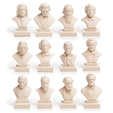Composers Composer Busts, Set of 12