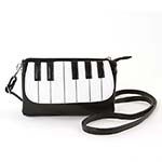 Fashion Piano Keys Crossover Bag