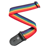 Rainbow Stripe Guitar Strap