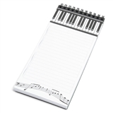 Piano Keys Magnetic Notepad