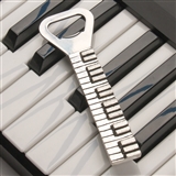 Piano Keys Pewter Bottle Opener