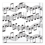 Music Notes Luncheon Napkins