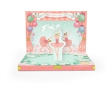 Ballerina Dream Swan Lake Music Box Card