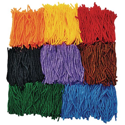 Colorations® Colorful Collage Yarn - 2500 Pieces