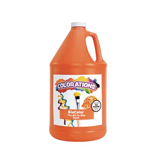 BioColor® Paint by Colorations®, Orange - 1 Gallon