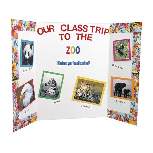 Colorations® Tri-Fold Display Boards - Set of 30