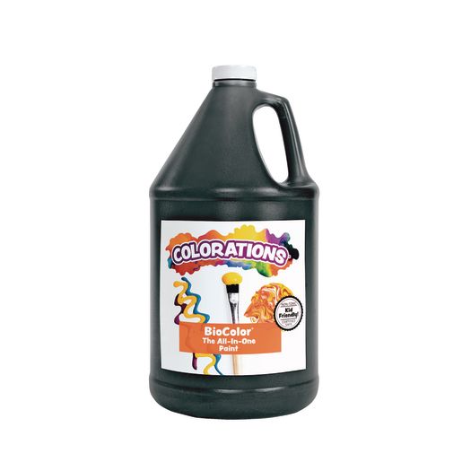 BioColor® Paint by Colorations®, Black - 1 Gallon
