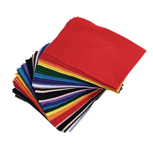 Colorations® Colored Felt, 9 x 12 - 50 Sheets