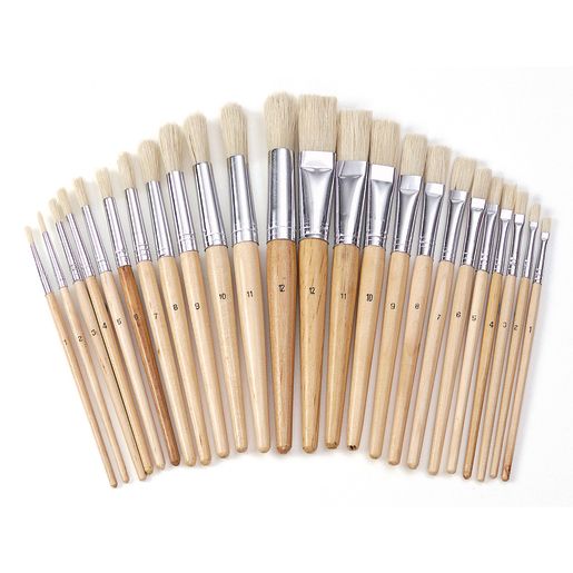 Colorations® Best Value Easel Paint Brush Assortment - Set of 24