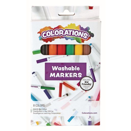 Colorations® Washable Classic Markers, Set of 8
