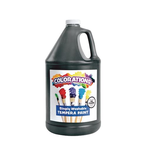 Colorations® Gallon of Black Simply Washable Tempera Paint