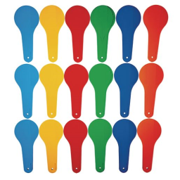 Excellerations® Color Paddles - Set of 18
