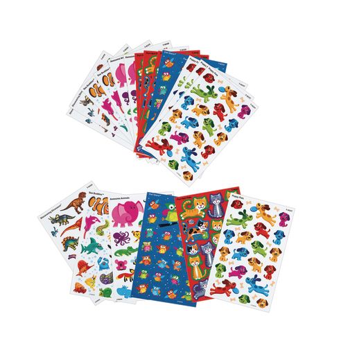 Animal Sticker Variety Pack 20 Sheets