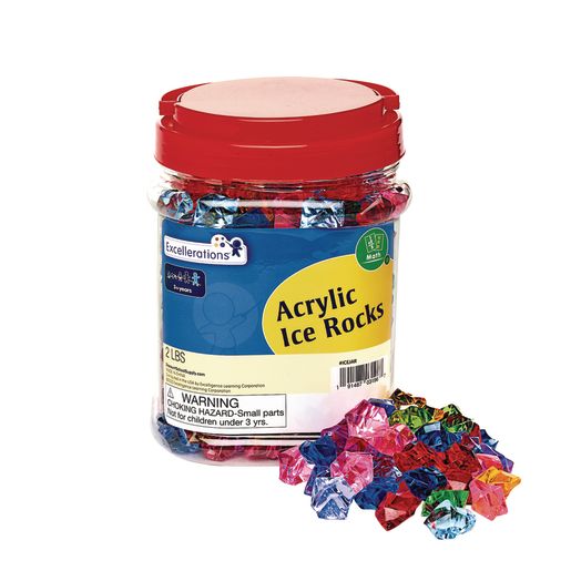 Excellerations® Acrylic Ice Rocks - 2 lbs