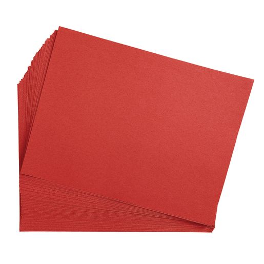 Colorations® Red 9 x 12 Heavyweight Construction Paper Pack - 50 Sheets