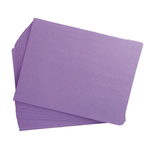 Colorations® Violet 9 x 12 Heavyweight Construction Paper Pack - 50 Sheets