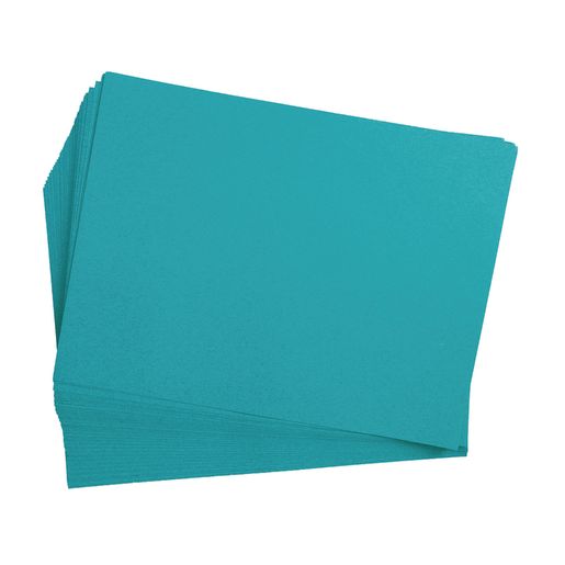 Colorations® Turquoise 12 x 18 Heavyweight Construction Paper- 50 Sheets
