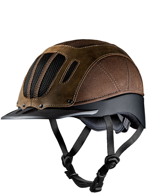 Troxel Sierra Brown Western Helmet 04-369