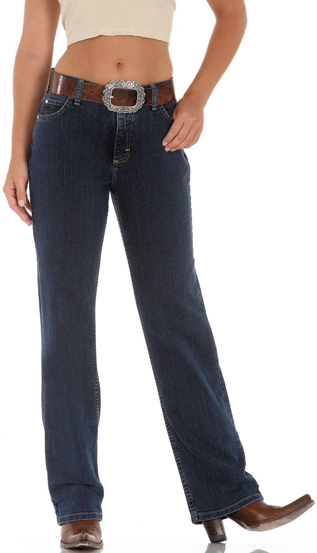 Womens As Real As Wrangler Jeans_ Relaxed Fit_ Straight Leg_ Riversou