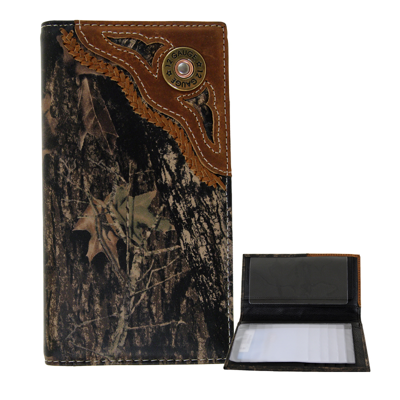 Nocona Camouflage Rodeo Wallet/Checkbook Cover N540222