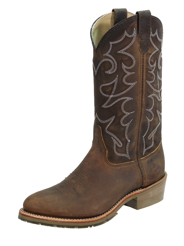Double-H Mens 12 in. Domestic Gel ICE Work Western Boots DH1552