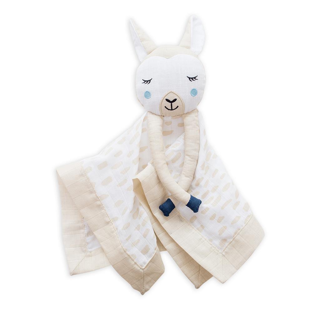 Modern Llama Lovie Blanket
