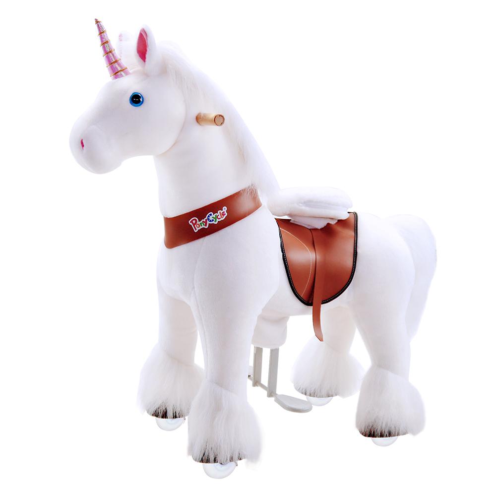 PonyCycle White Unicorn - Medium