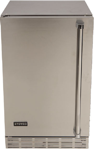 Coyote 21 Inch 21 Freestanding/Built In Undercounter Counter Depth Compact All-Refrigerator CBIRL