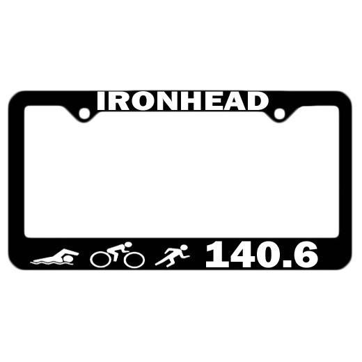 Triathlon License Plate Frames - 2020