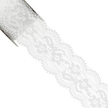 White Libby Lace Ribbon - 1-5/8(42mm) X 10 Yards - Cotton - Type: Libby by Paper Mart