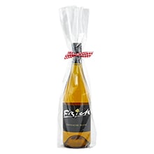 Clear Cello Wine Bags - 4 X 2-1/2 X 17 - Polypropylene/Cellophane Gusset - 2 1/2 - Quantity: 100 by Paper Mart