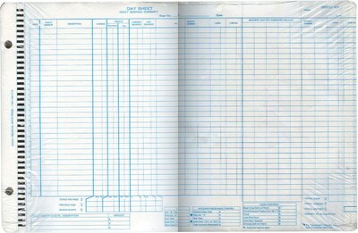 Medical Arts Press(r) Replacement Day Sheet Forms, Day Sheet with Deposit Slip, Format 276