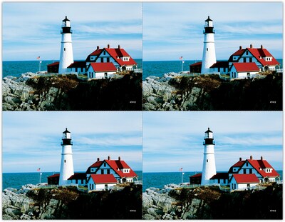 Lighthouse Generic Laser Postcards