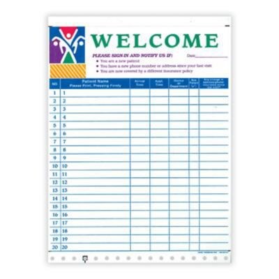 Medical Arts Press(r) Privacy Sign-In Sheet, Figure
