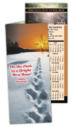 Chiropractic Holiday Calendar Cards; New Year Path
