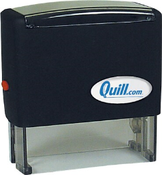 Quill 2-1/2x1" Custom Self-Inking Stamps