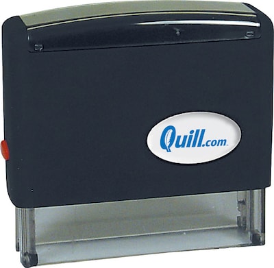 Quill 2-3/4x7/16&quot; Custom Self-Inking Stamps