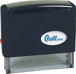 Quill 2-3/4x7/16" Custom Self-Inking Stamps