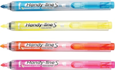 Handy-Line Retractable Highlighters; Ast