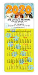 Veterinary Easy Hang Promotional Calendars; Dog/Cat Eyes