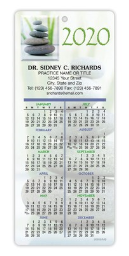 Magnet Strip Back Chiropractic Easy Hang Promotional Calendars; Balanced Rock